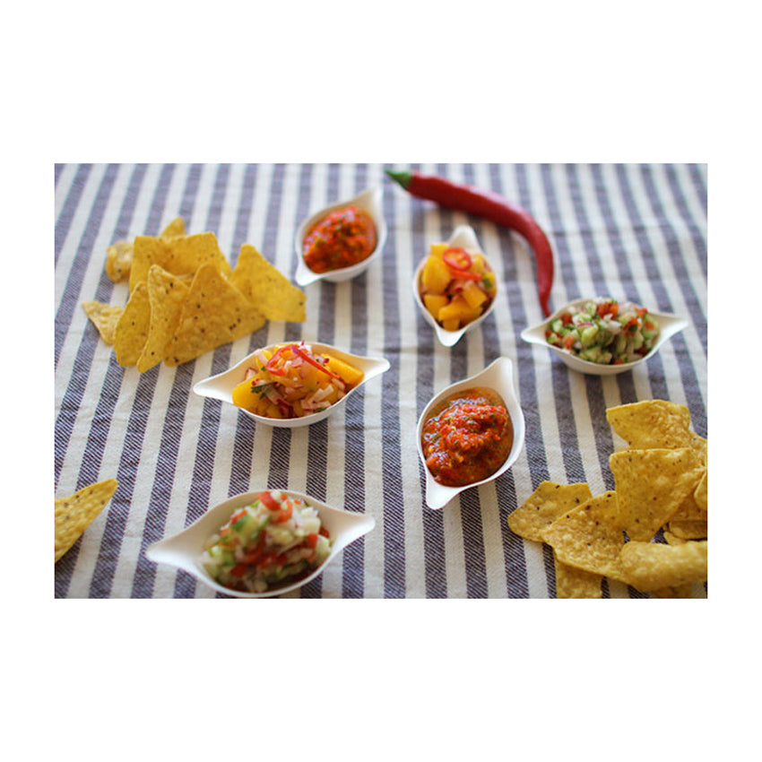 Packnwood Diamond Shaped Sugarcane Sauce Dish, 1.5 oz, 4.3" x 2" x 1" H, Case of 300