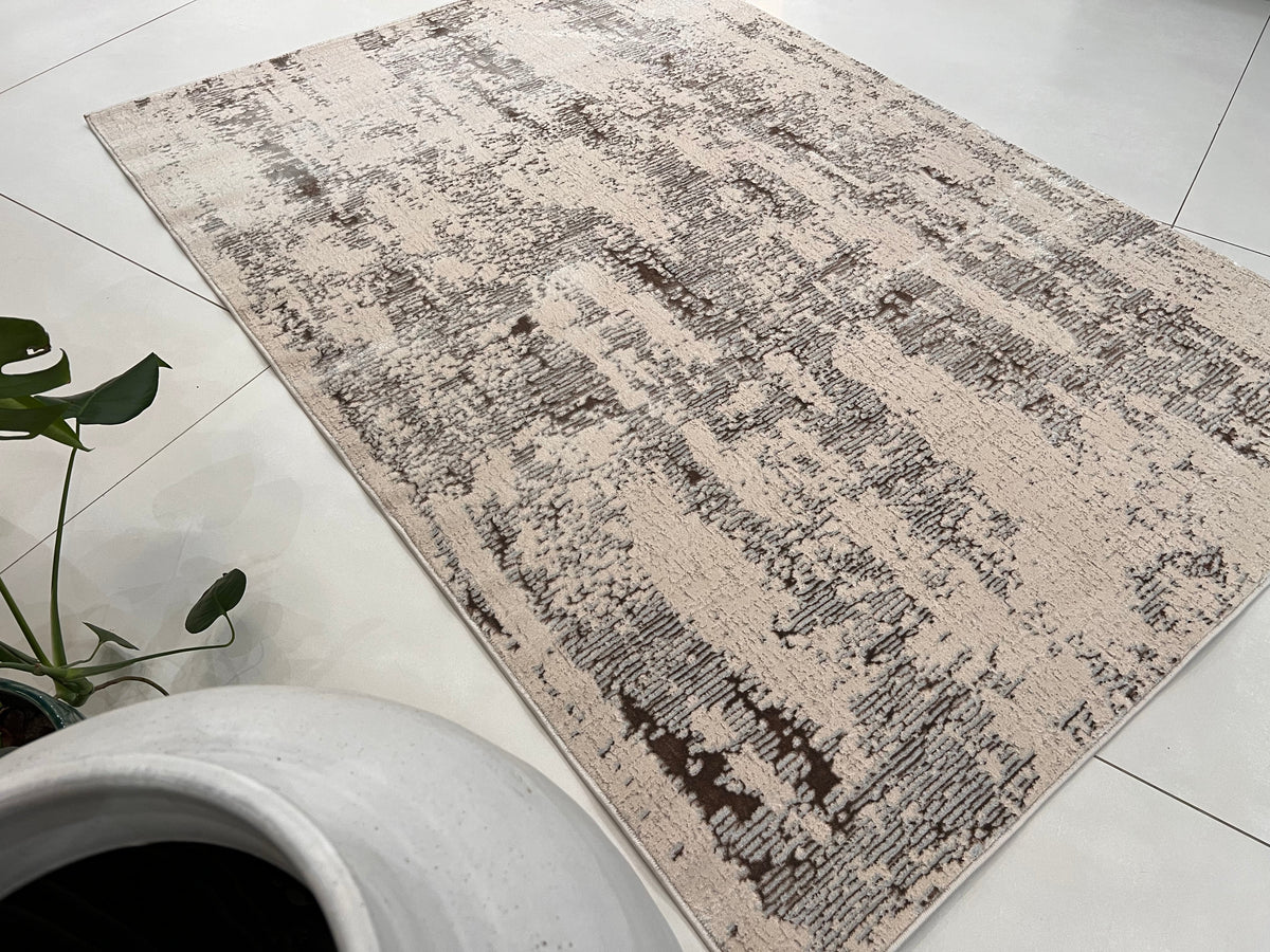 Color Changing Polyester Viscose Blend Area Rug Flat Weave Rug