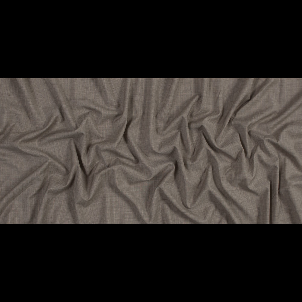 Winter Twig Striped Lightweight Wool Woven with Give