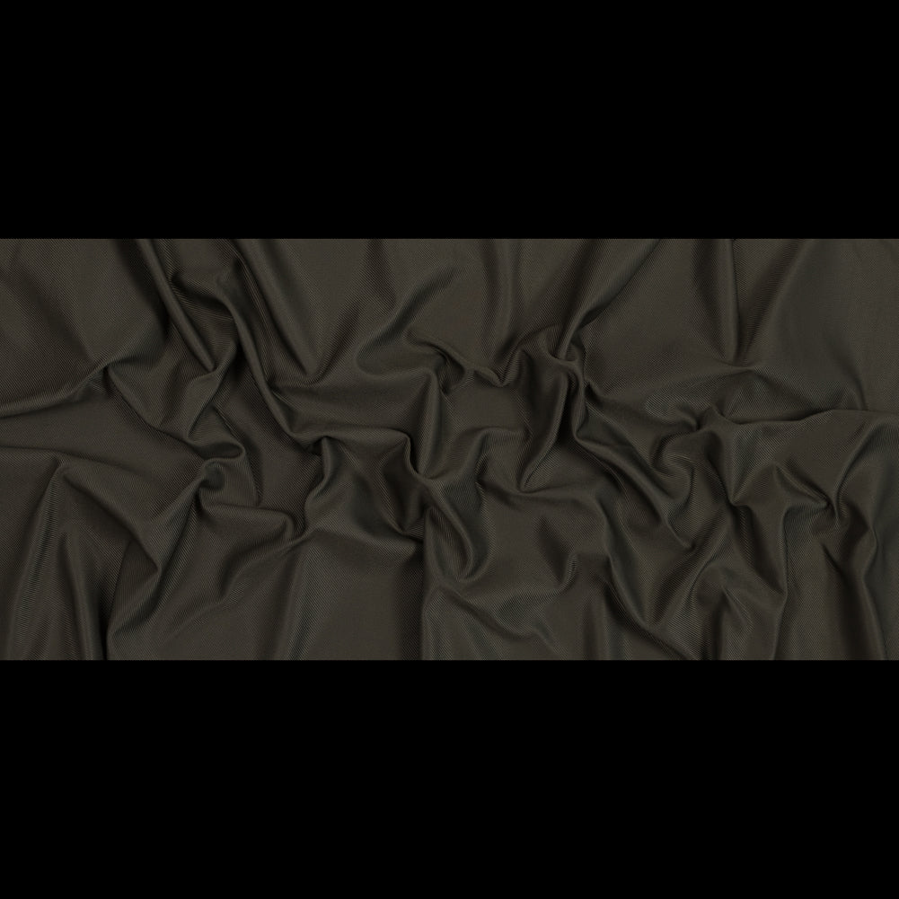 Army Green Polyester Serge Twill