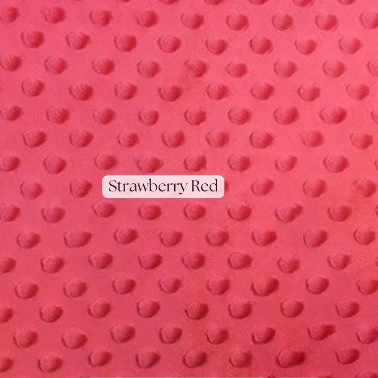 1 Yard Ultra Soft Minky Dot Fleece Plush Fabric 100 Percent Polyester for Crafts 60 Inch Width