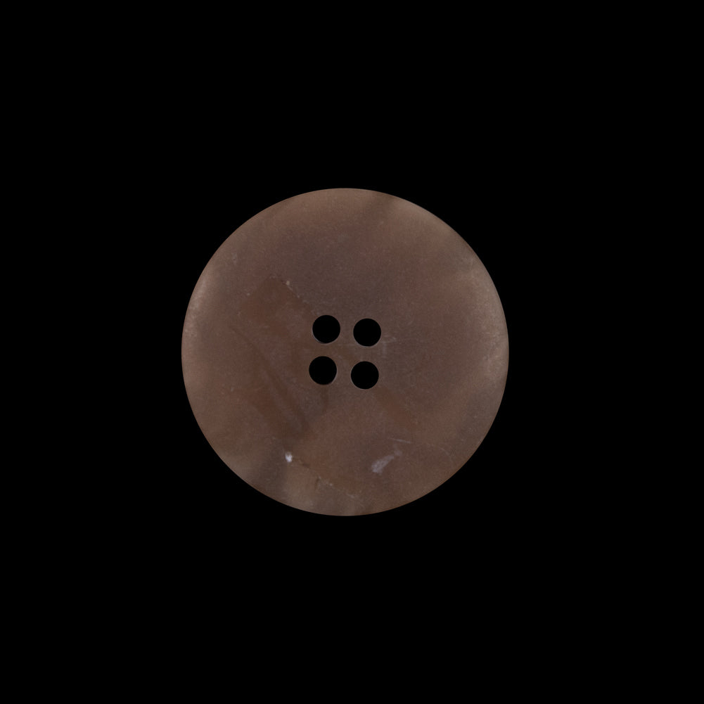 Beige Plastic 4-Hole Button - 32L/20mm