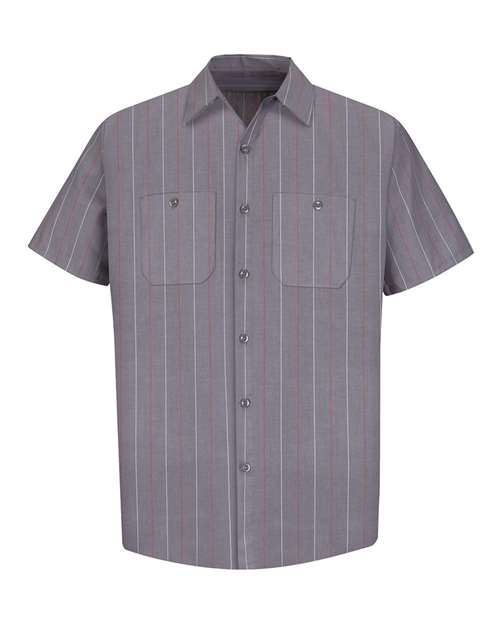 Red Kap Men's Industrial Short Sleeve Work Shirt