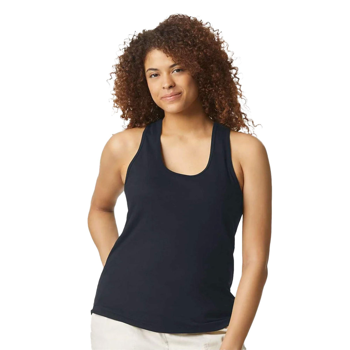 Gildan® Softstyle Women’s CVC Racerback Tank Top