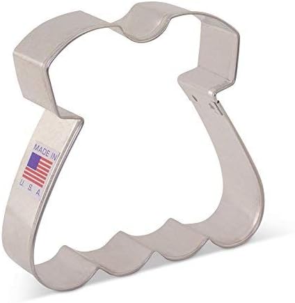 Ann Clark Baby Dress Cookie Cutter, 3.75"