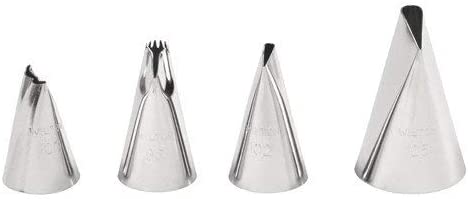 Wilton 4-Piece Ruffles icing Tip Set