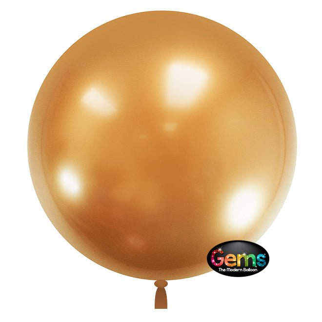 GEMS Balloon Glitzy Gold 32 Inch