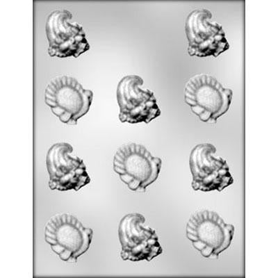 Turkey / Cornucopia Chocolate Mold