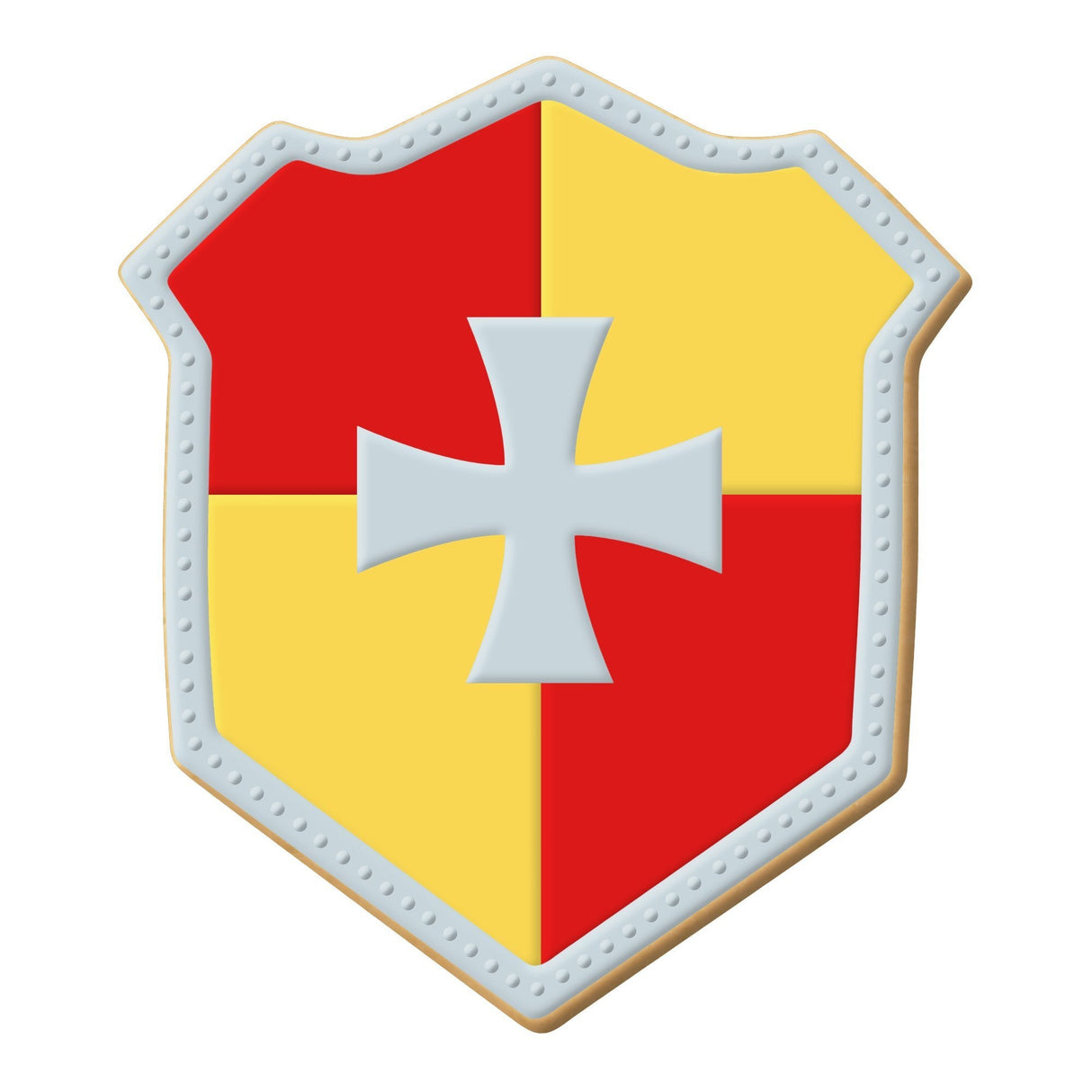 Shield Badge Cookie Cutter 3 In. B1482