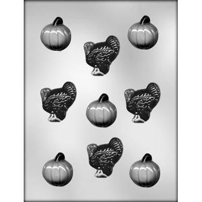 Pumpkin / Turkey Candy Mold
