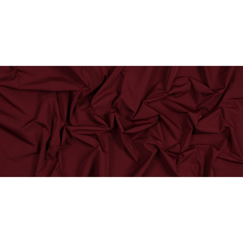 Water-Resistant Polyester Twill - Cranberry - Fisher Collection