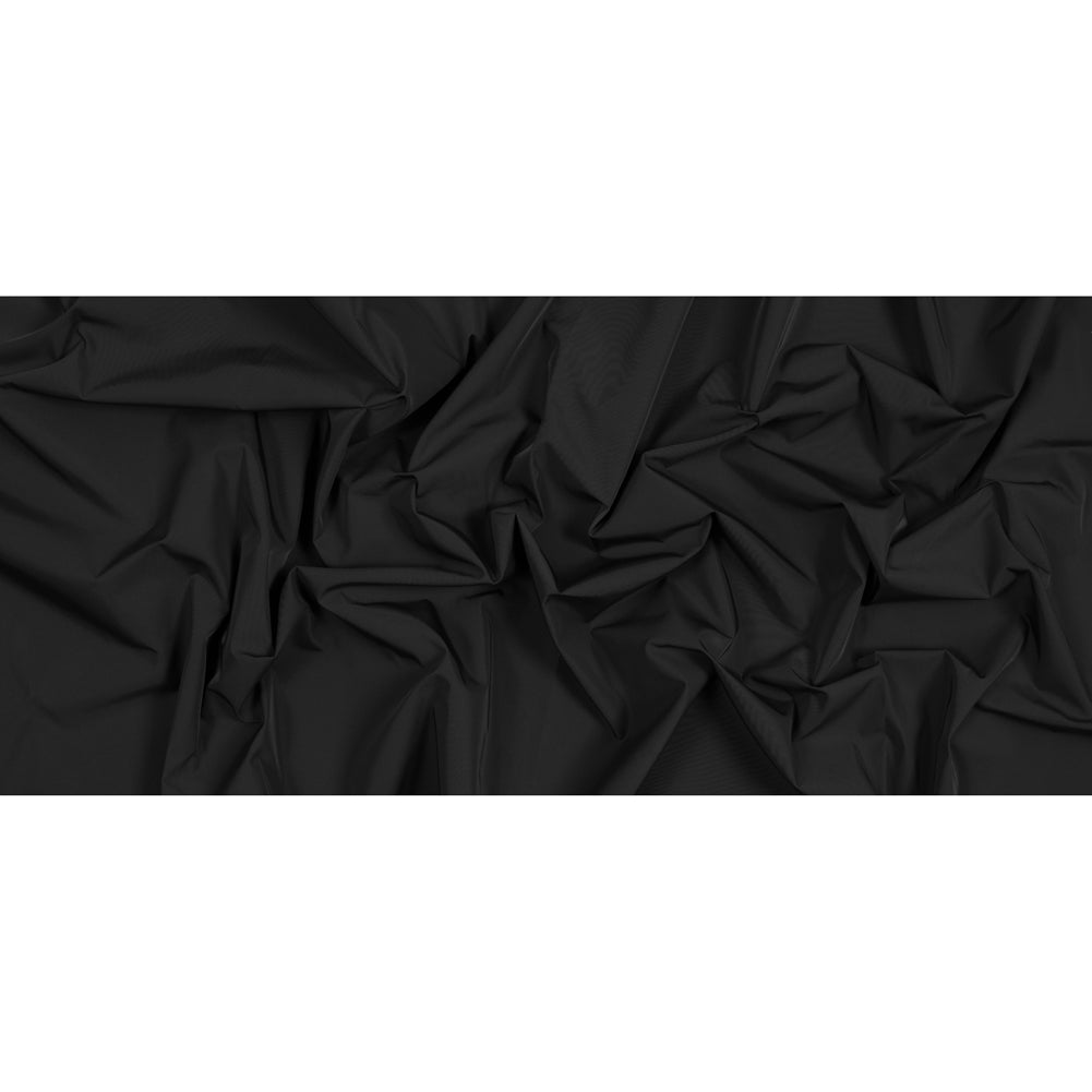 Water-Resistant Polyester Twill - Black - Fisher Collection
