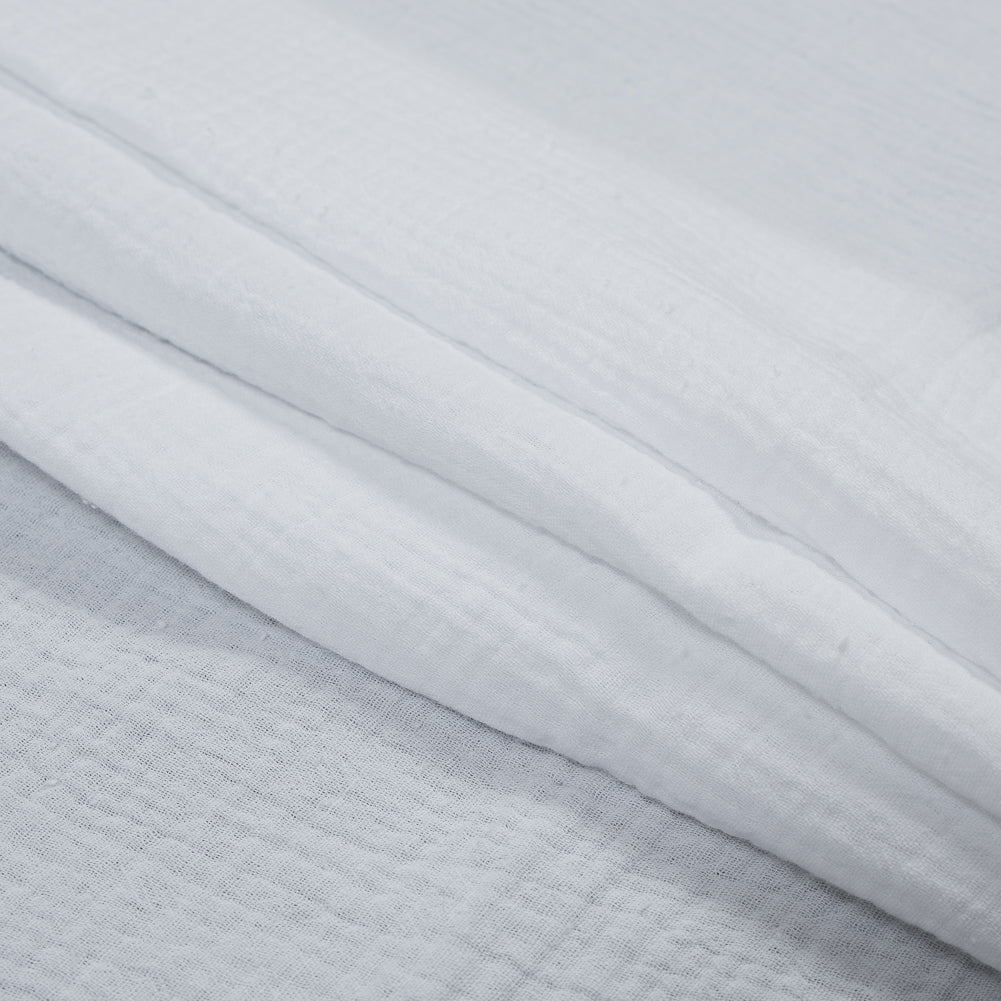 Double Cotton Gauze - White - Talamanca Collection
