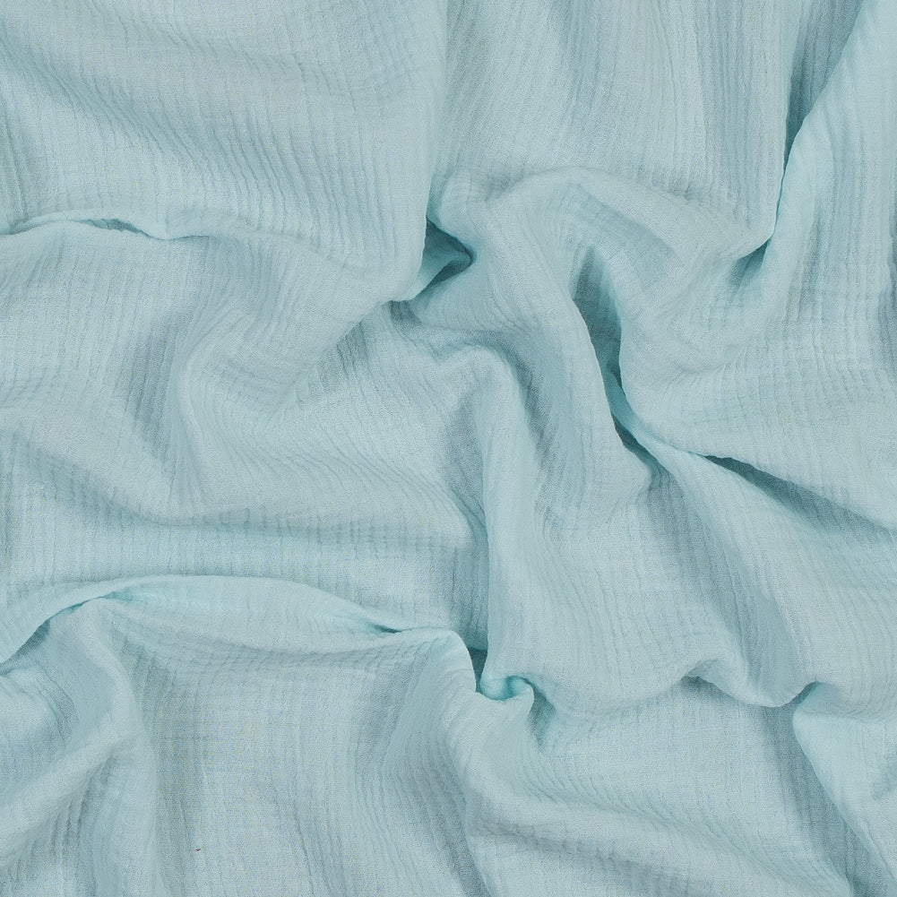 Double Cotton Gauze - Blue Glass - Talamanca Collection