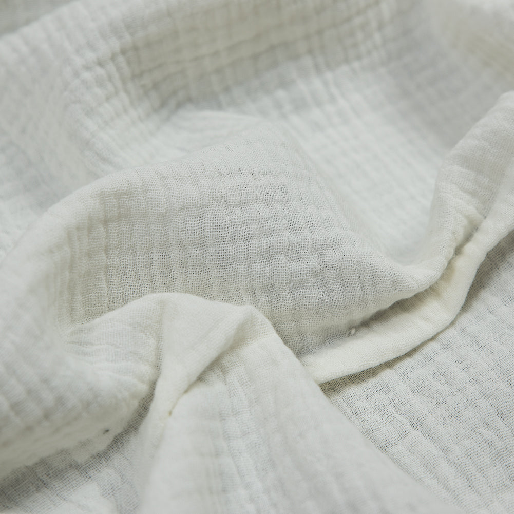 Double Cotton Gauze - Ivory - Talamanca Collection
