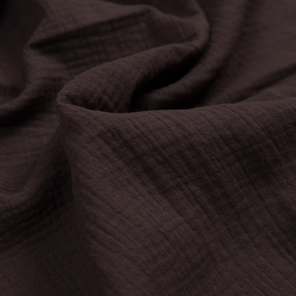 Double Cotton Gauze - Dusty Brown - Talamanca Collection