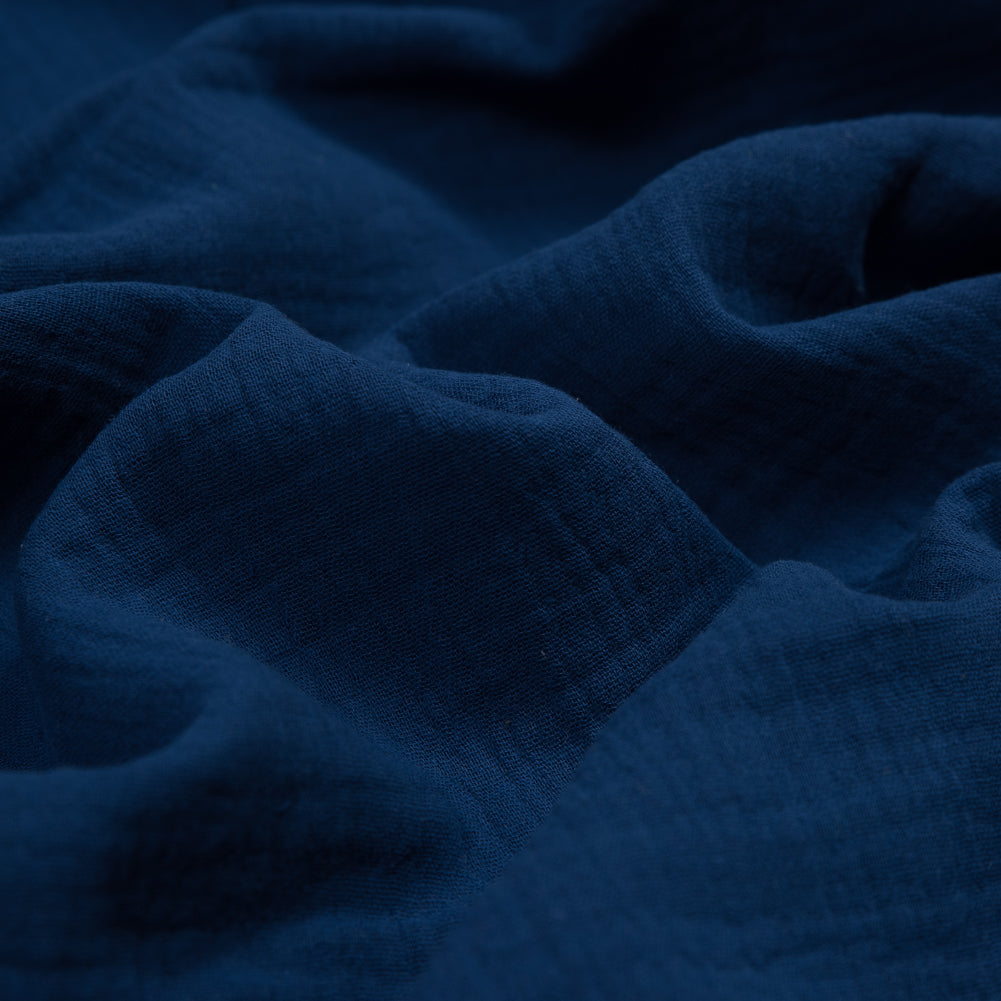 Double Cotton Gauze - Royal Blue - Talamanca Collection