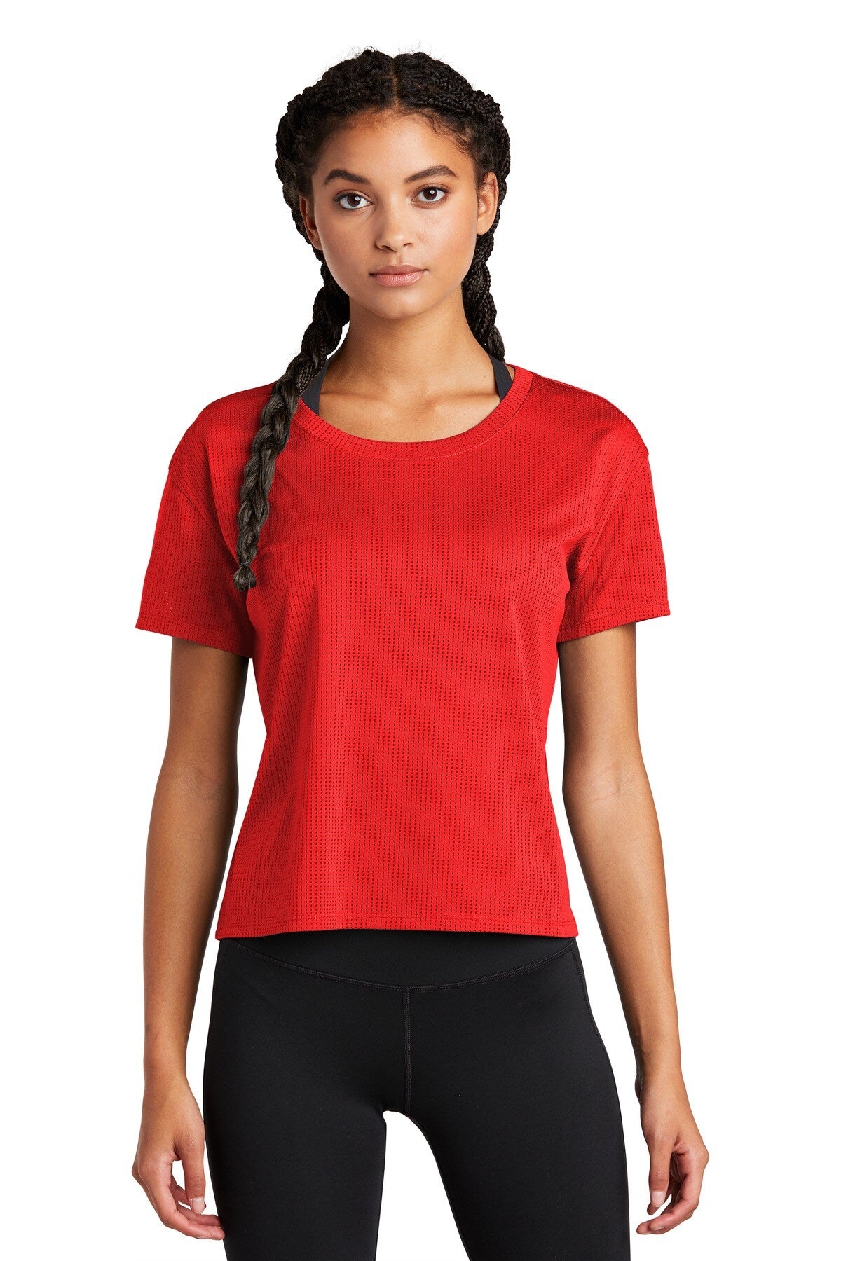 Sport-Tek® PosiCharge Draft Crop Tee Women’s Tee