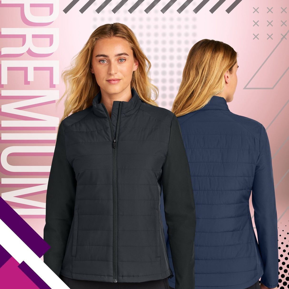 Sport-Tek® Teknical Women’s Hybrid Jacket