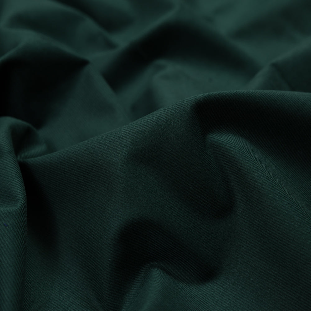 Featherwale Cotton Corduroy - Tartan Green - Dawn Collection