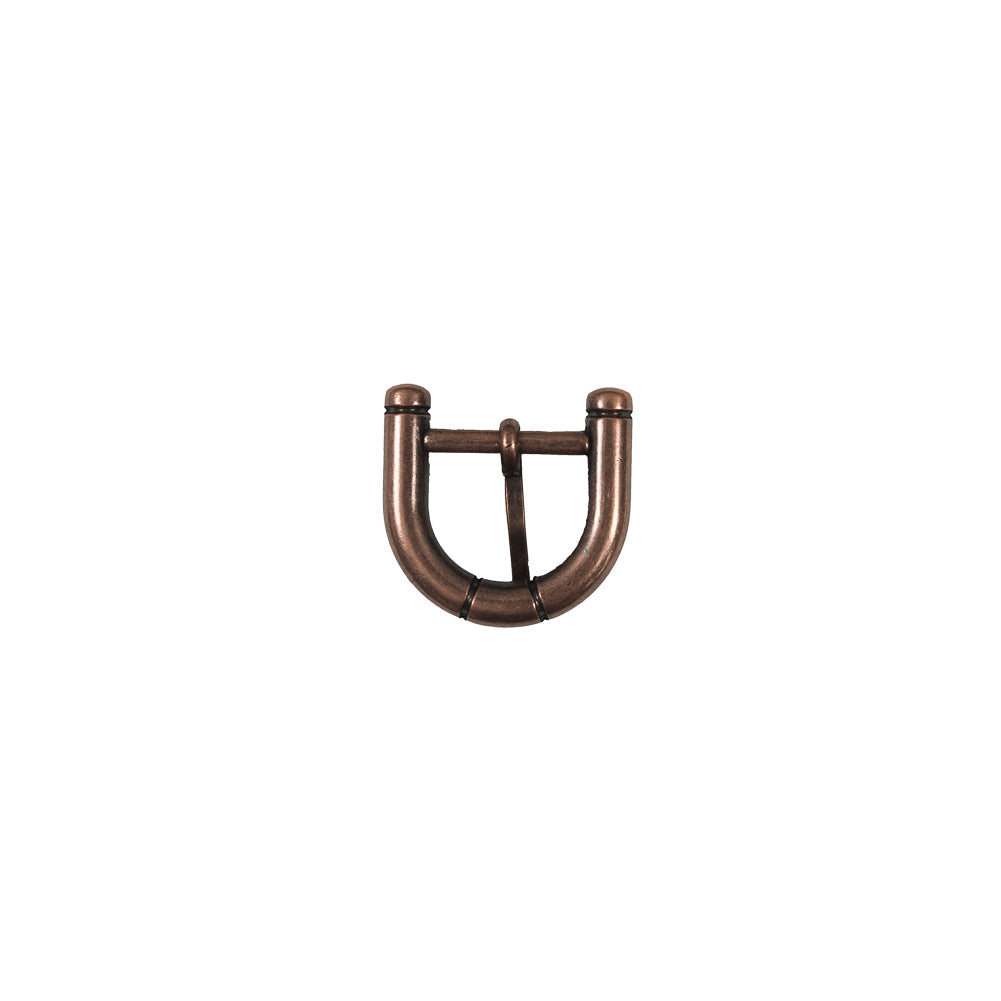 Copper Metal Buckle - 1" x 1"