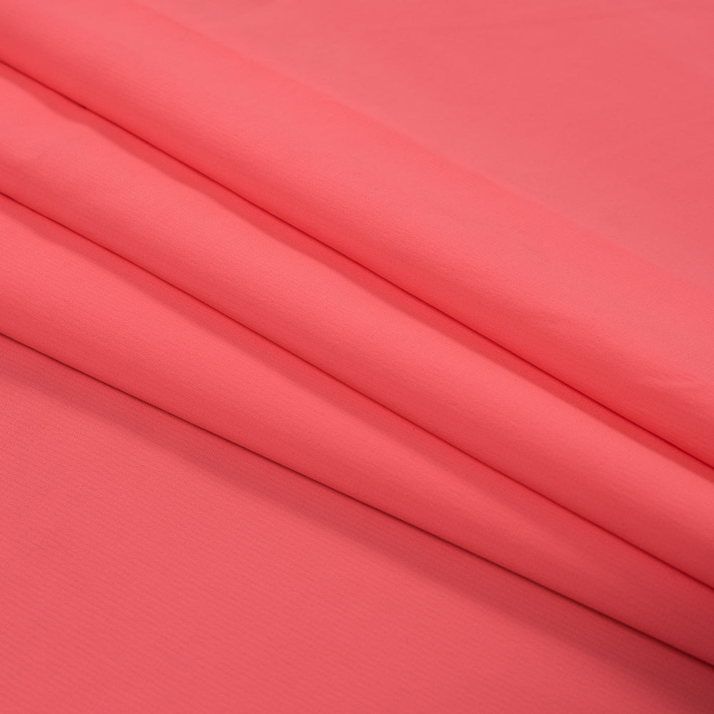Neon Pink Stretch Square Woven