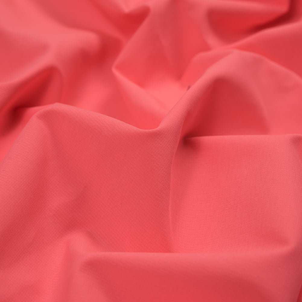 Neon Pink Stretch Square Woven