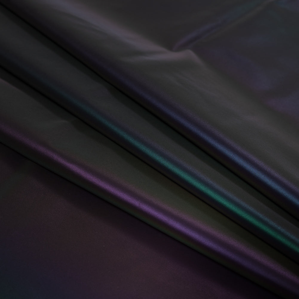 Rainbow Reflective Fabric with Cotton Backing