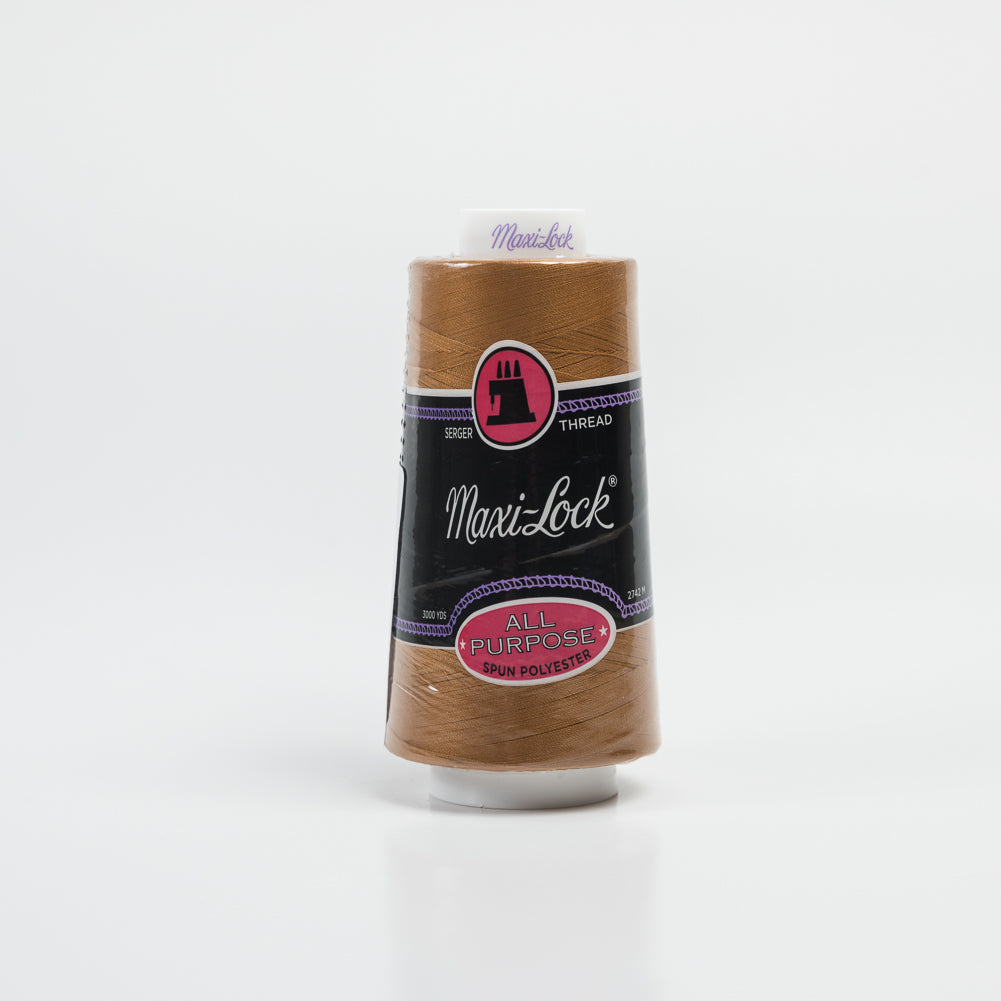 Maxi-Lock Serger Thread 3000yds - Blue Jean Gold