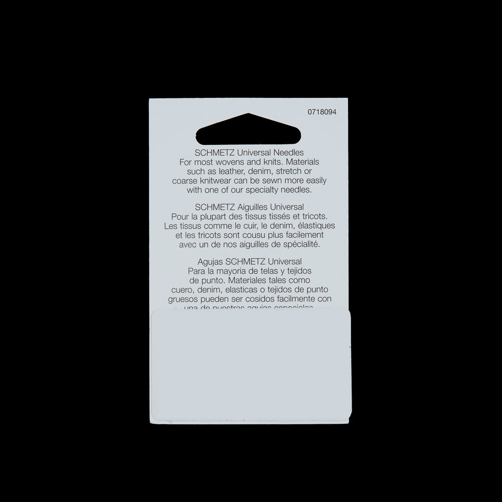 Schmetz Universal Machine Needles - 75/11 - 5 ct