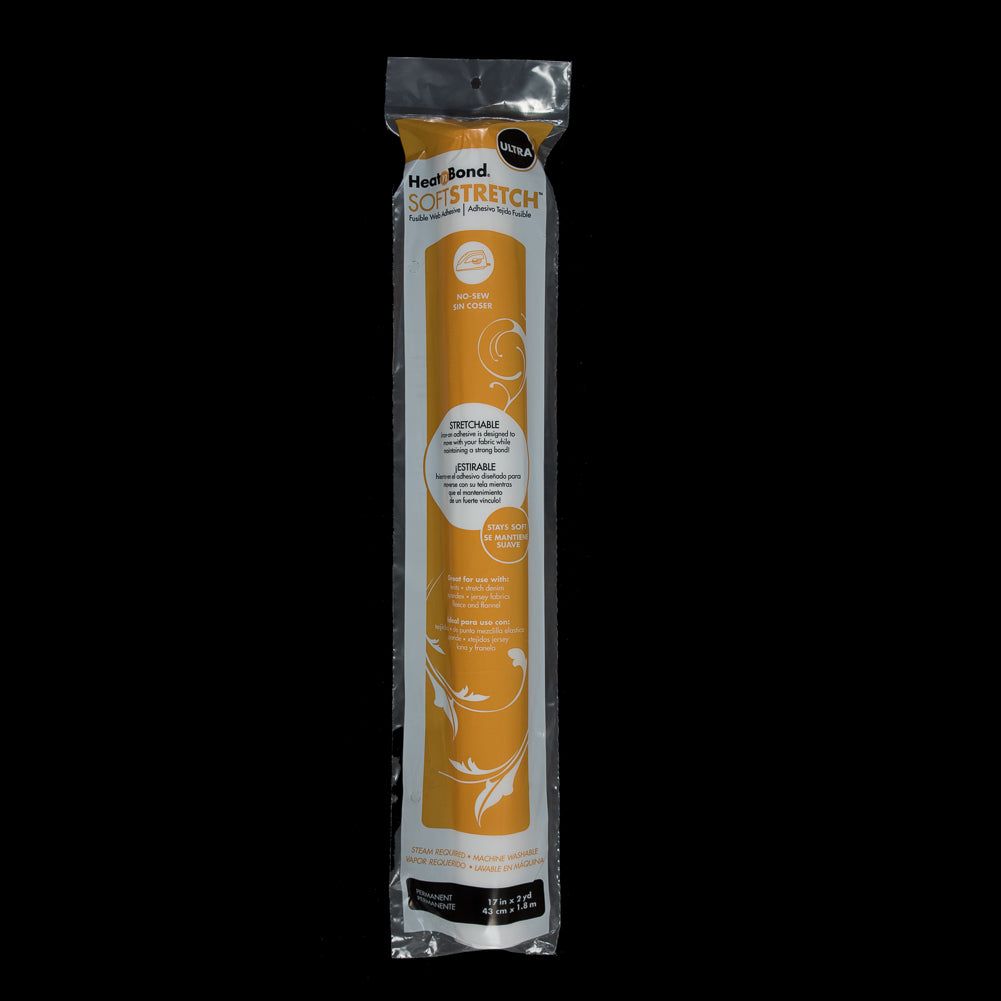 Heat & Bond Ultra Soft Stretch Web Adhesive - 17" x 2 yards