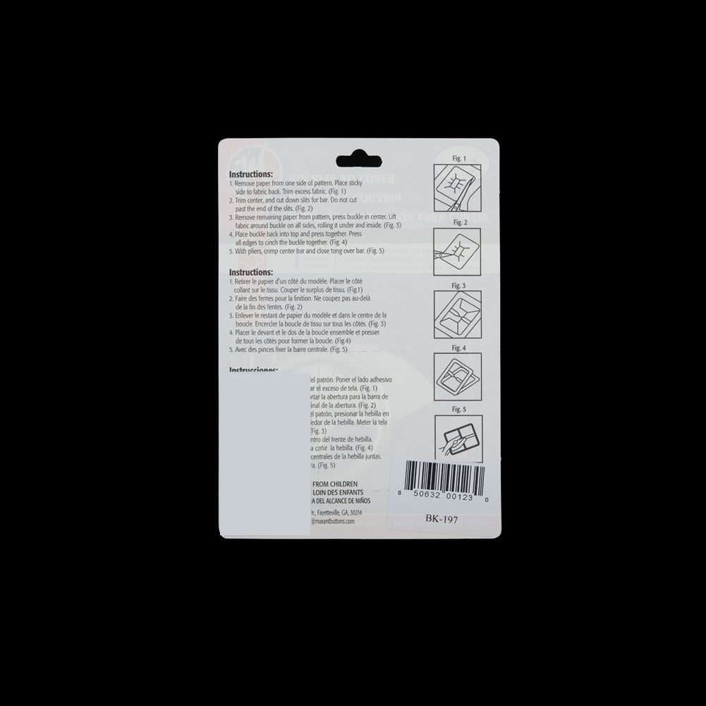 Maxant Buckle Cover Kit - 1"