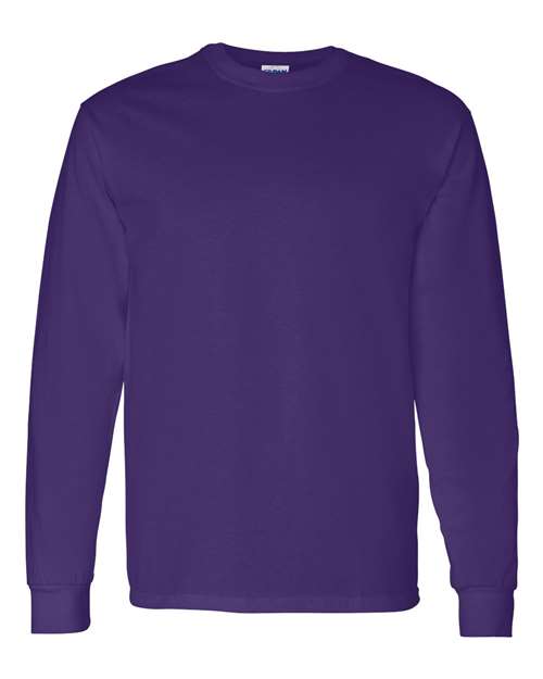 Gildan® Heavy Cotton Crewneck Long Sleeve Tee-Shirt