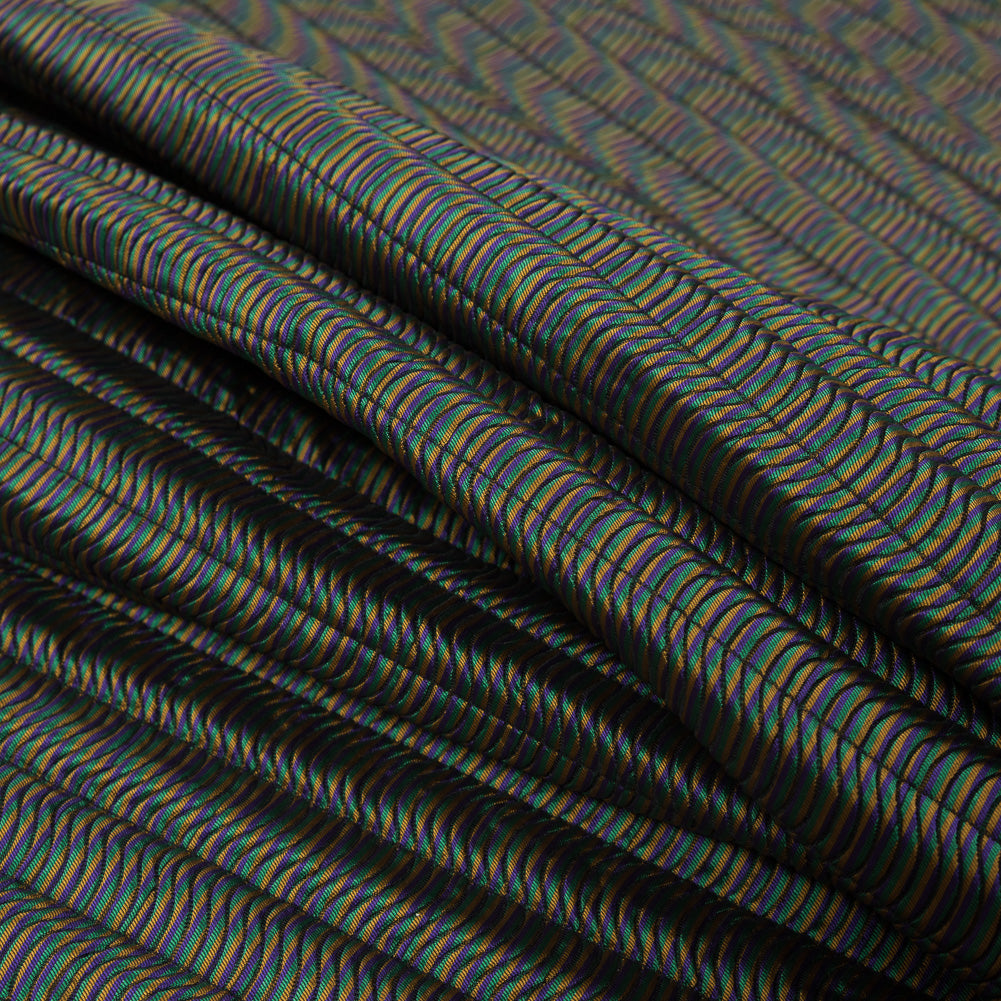 Rainbow Quilted Polyester Woven