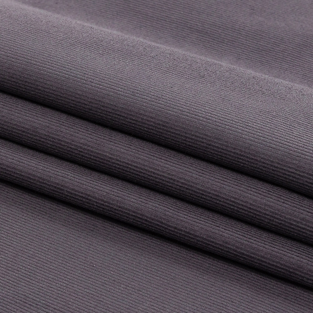 Featherwale Cotton Corduroy - Ironwood Gray - Dawn Collection