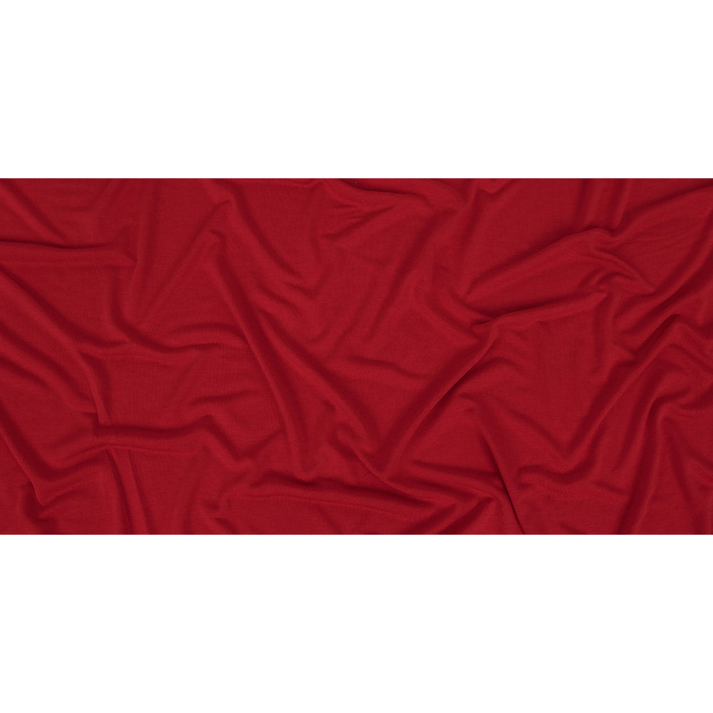 Red Solid Cupro Jersey
