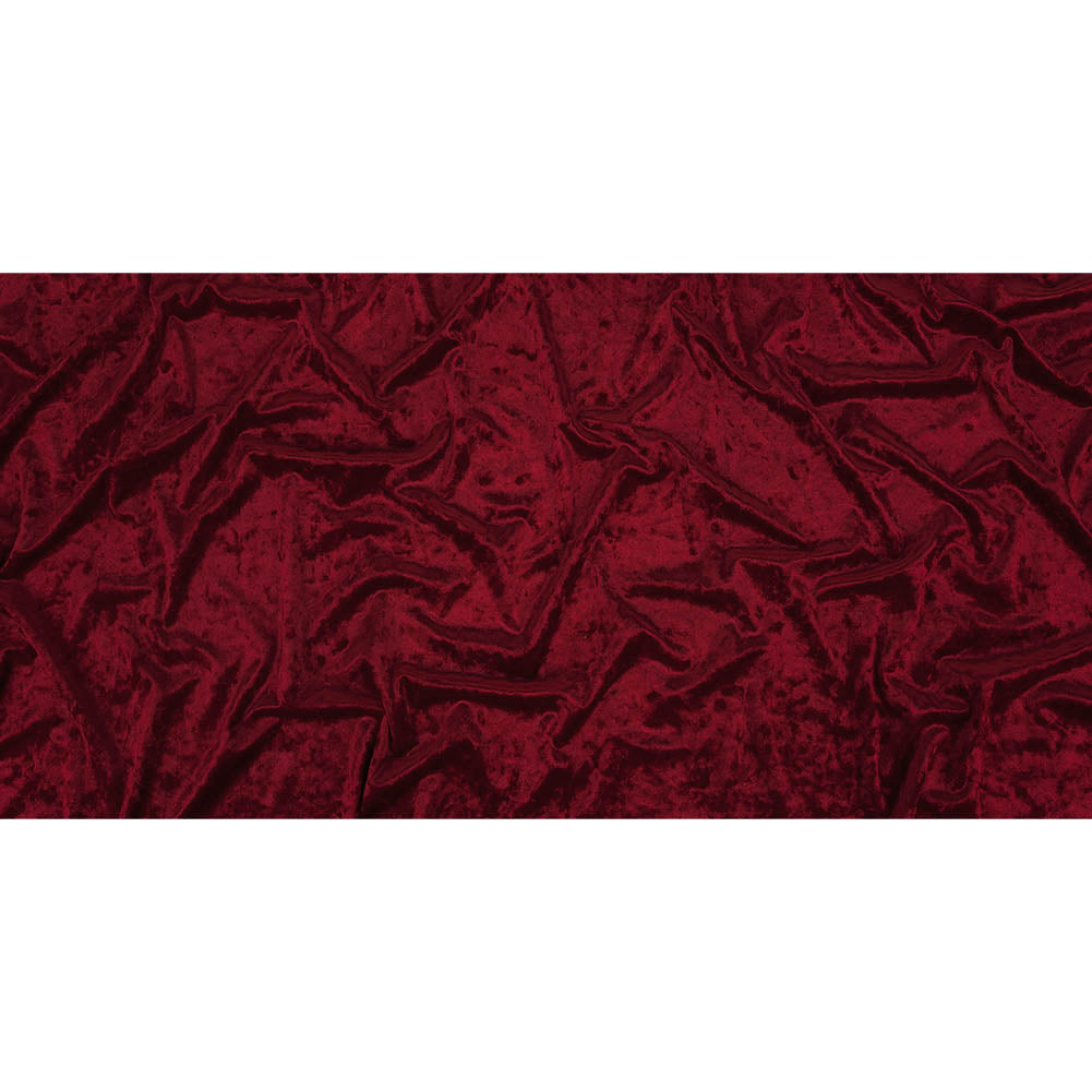 Crushed Velour - Deep Claret - Auguste Collection