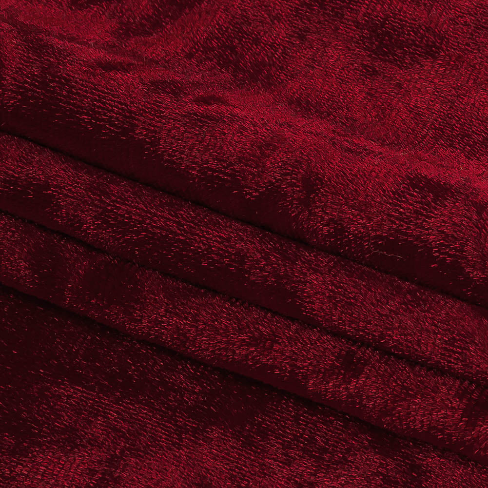Crushed Velour - Deep Claret - Auguste Collection