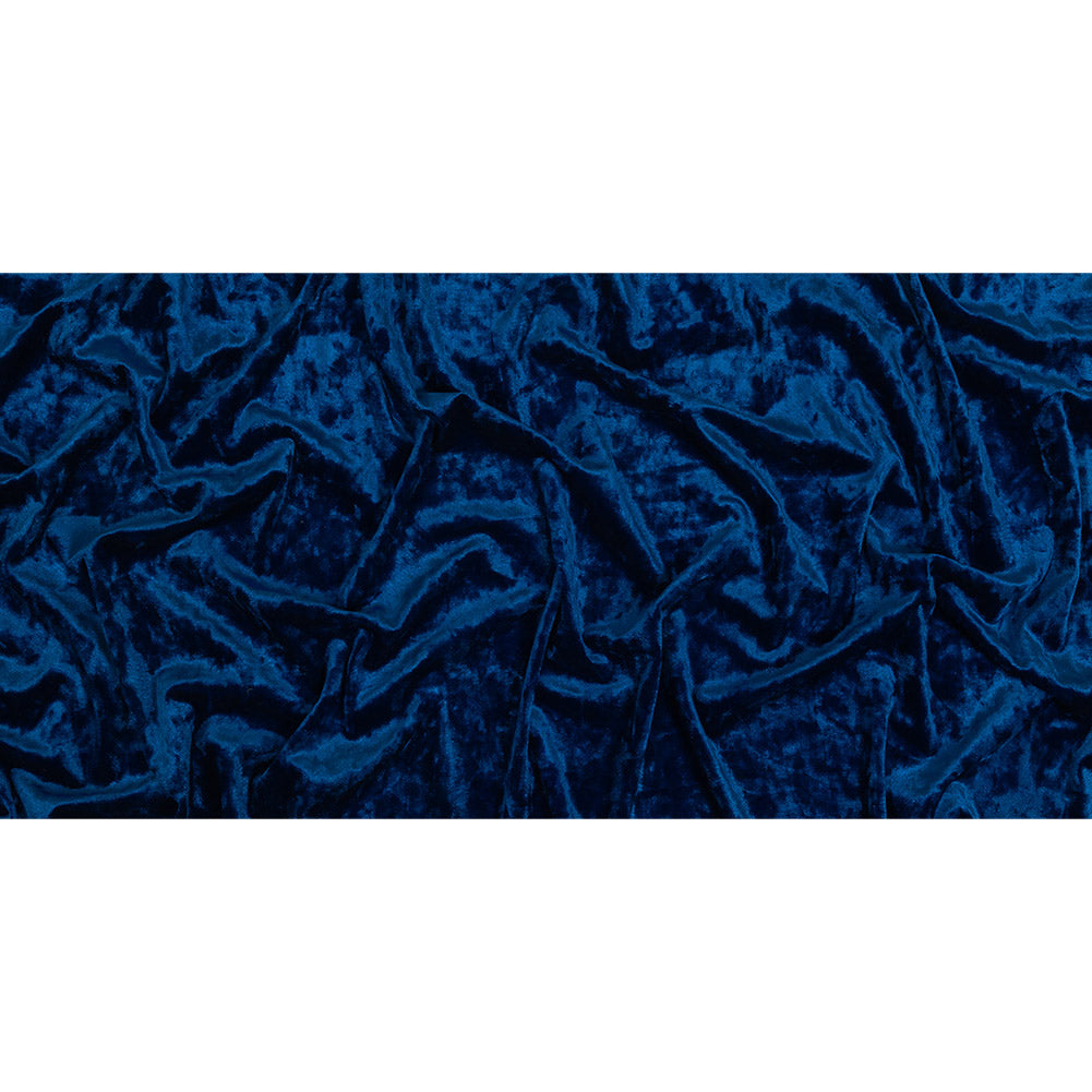 Crushed Velour - Estate Blue - Auguste Collection