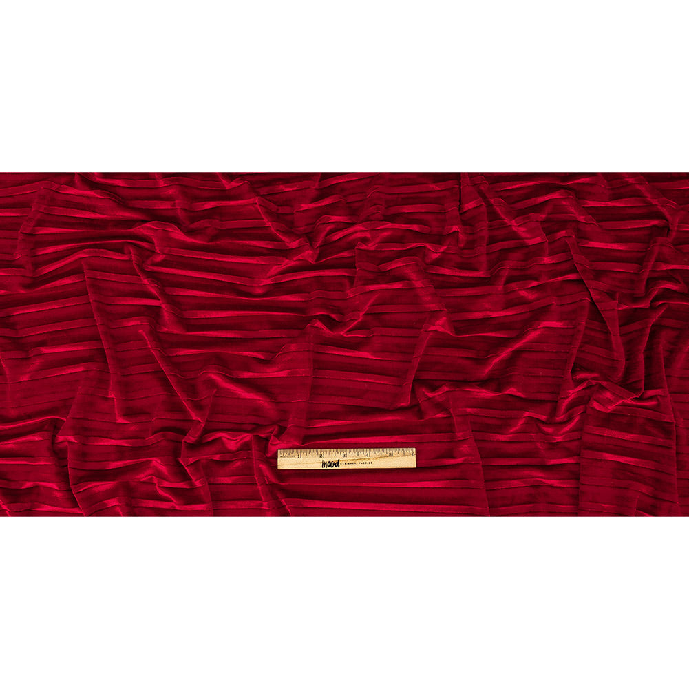 Pleated Velour - Ski Patrol - Tver Collection