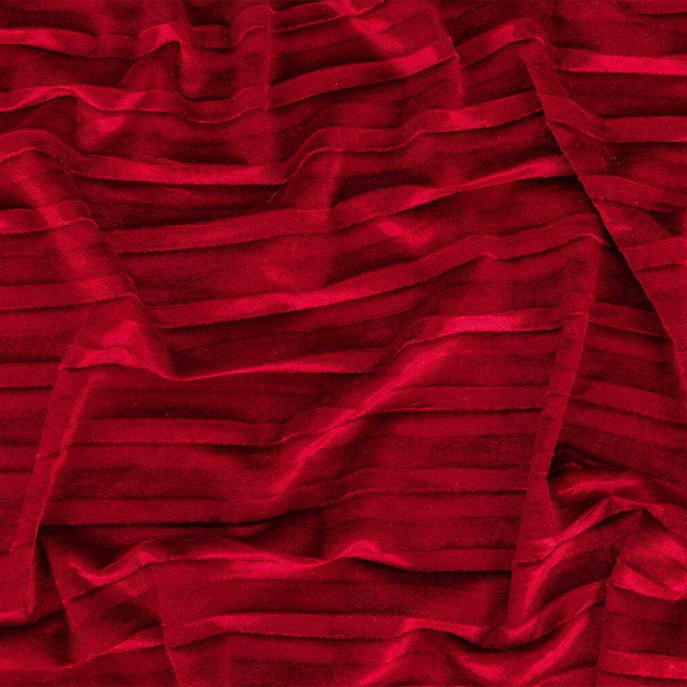 Pleated Velour - Ski Patrol - Tver Collection