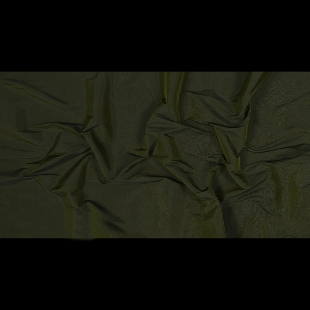 Polyester Taffeta - Plain Dyed Olive - Bellamy Collection