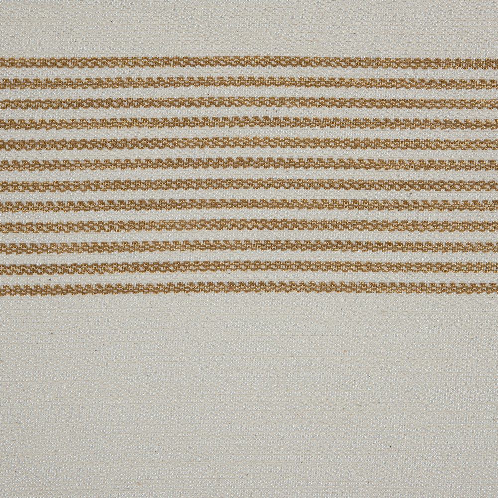 Derek Lam Natural and Straw Striped Cotton Blend