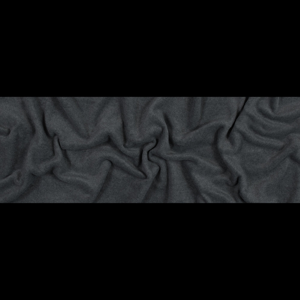 No-Pill Polyester Fleece - Charcoal Heather - Shropshire Collection