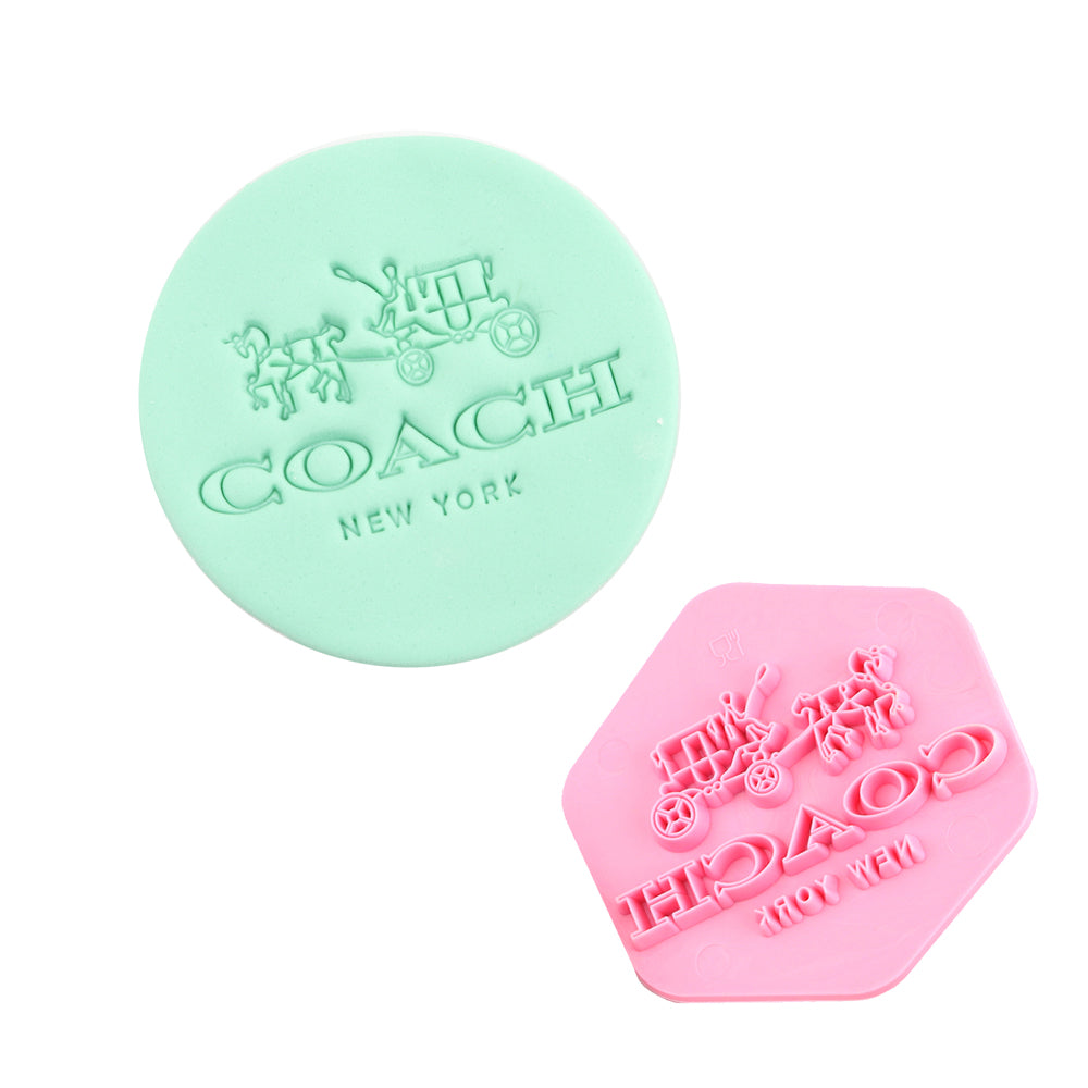 O'Creme Coach Symbol Gumpaste Cutters, Set of 4