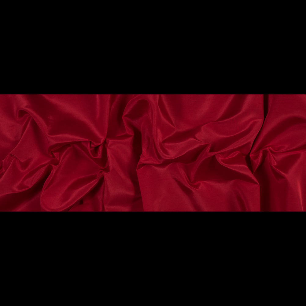 Flame Retardant Polyester Bengaline - Valentine Red
