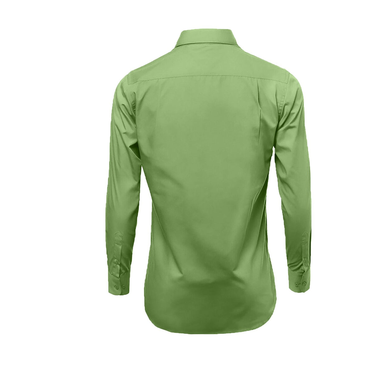 Apple Green long sleeve polo shirt