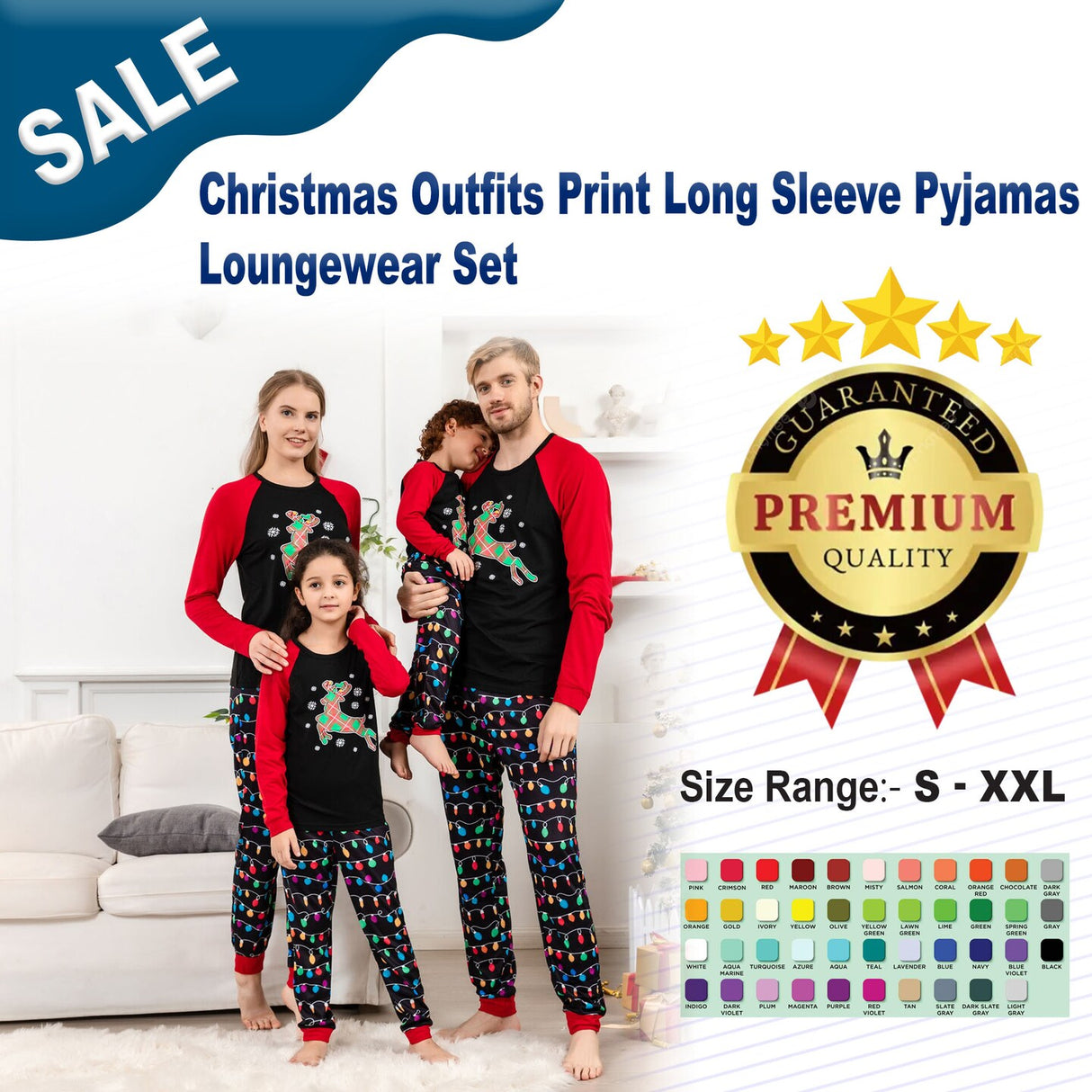 Merry Christmas Santa & Car Nightwear Set