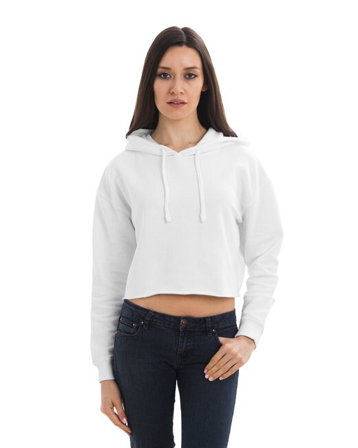 Lane Seven® Ladies' Cropped Fleece Hoodie