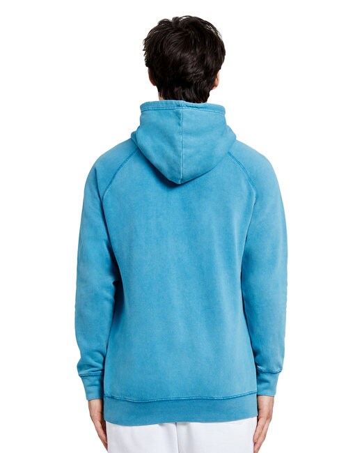 Lane Seven® Vintage Raglan Hooded Sweatshirt